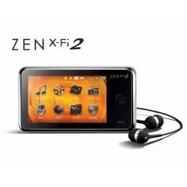 Handbuch für MP3-Player CREATIVE LABS ZEN X-Fi2 8 GB (70PF2491091F5)