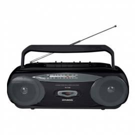 HYUNDAI Boombox TR 1118B schwarz/silber Bedienungsanleitung