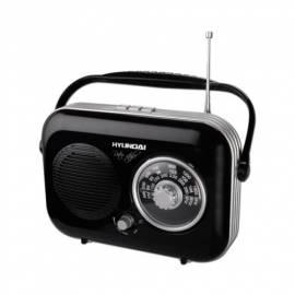 Radio HYUNDAI Retro PR 100 schwarz - Anleitung