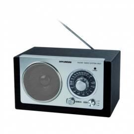 Radio HYUNDAI PR 709 schwarz/silber - Anleitung