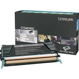 Toner LEXMARK C734 C736 X 734, X 736, X 738 (C734A1KG) schwarz