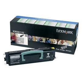 LEXMARK X 203 Toner X 204 (X203A11G) schwarz