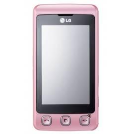 Bedienungsanleitung für Handy LG Cookie KP 500 pink