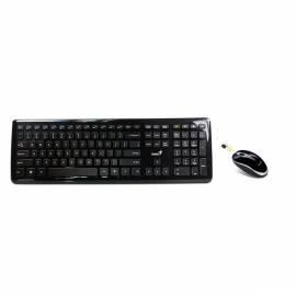 Tastatur GENIUS SlimStar i820, USB (31340021106) schwarz