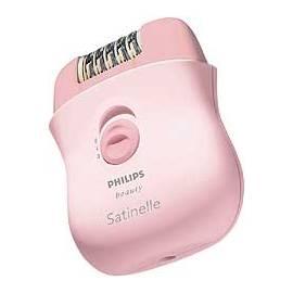 Epilierer von Philips HP 2841 Rosa Bedienungsanleitung