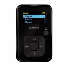 MP3-Player SANDI Sansa Clip + FM 4GB schwarz Bedienungsanleitung