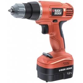 PDF-Handbuch downloadenAkku-Bohrschrauber, Akuscrewdriver BLACK DECKER EPC12CA schwarz/rot