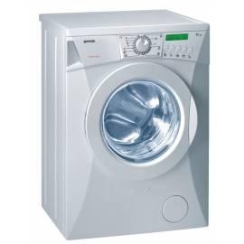 Benutzerhandbuch für Waschmaschine GORENJE WS 53100, exklusive, Pure white