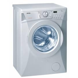 Bedienungsanleitung für Waschmaschine GORENJE WS 52125, exklusive, Pure white