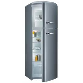 Kombination Kühlschrank mit Gefrierfach GORENJE Retro RF 60309 OA Silber