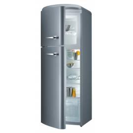 Kombination Kühlschrank mit Gefrierfach GORENJE Retro RF 60309 OAL Silber