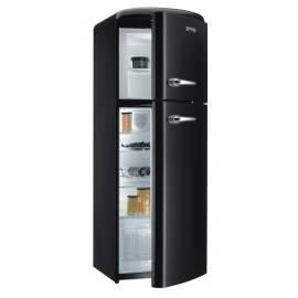Kombination Kühlschränke mit ***-Gefrierfach GORENJE Retro RF 60309 PU schwarz