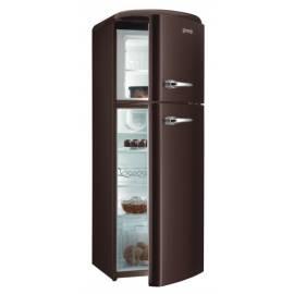 Bedienungsanleitung für Kombination Kühlschrank mit Gefrierfach GORENJE Retro RF 60309 OCH Brown