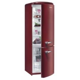 Kombination Kühlschränke mit ***-Gefrierfach GORENJE Retro RK 60359 oder rot Gebrauchsanweisung