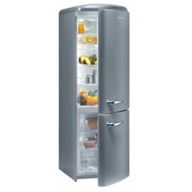 Kombination Kühlschrank mit Gefrierfach GORENJE Retro RK 60359 OA Silber