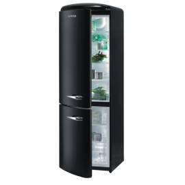 Kombination Kühlschränke mit ***-Gefrierfach GORENJE Retro RK 60359 OBKL schwarz