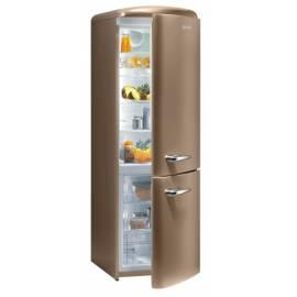 Bedienungsanleitung für Kombination Kühlschränke mit ***-Gefrierfach GORENJE Retro RK 60359 OCO-braun