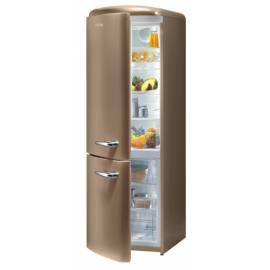 Datasheet Kombination Kühlschrank mit Gefrierfach GORENJE Retro RK 60359 OCOL Brown