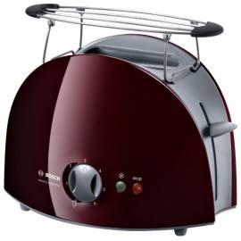 Toaster BOSCH Venezia Collection TAT6108 grau/rot