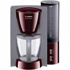 BOSCH Kaffeemaschine Venezia Collection TKA6028 grau/rot