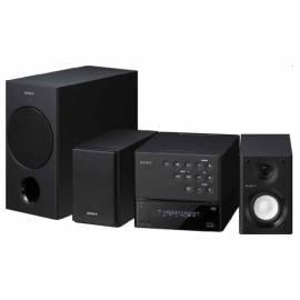 Stereoanlage SONY CMT-DH70 schwarz