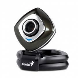 2MP Webcam, GENIUS eFace 2025 (32200160101) USB 2.0, mic in schwarz