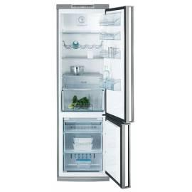 Bedienungsanleitung für Kombination Kühlschrank-Gefrierschrank-ELECTROLUX AEG Santo S75388KG2-Edelstahl