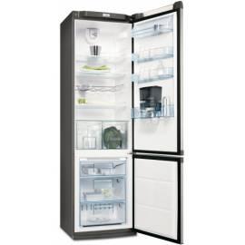 Datasheet Kombination Kühlschrank / Gefrierschrank ELECTROLUX ENA38415X grau/Edelstahl