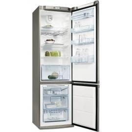 Kombination Kühlschrank / Gefrierschrank ELECTROLUX ENA38511X grau/Edelstahl Gebrauchsanweisung