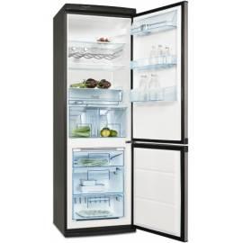 Kombination Kühlschrank / Gefrierschrank ELECTROLUX ENB34433X grau/Edelstahl