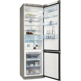 Kombination Kühlschrank / Gefrierschrank ELECTROLUX ENB38637X grau/Edelstahl Bedienungsanleitung