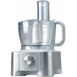 KENWOOD MultiPro Küchenmaschine FP 910 Silber/Edelstahl