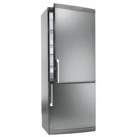 Kombination Kühlschrank / Gefrierschrank HOOVER HCN 4586 Edelstahl