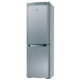 Kombination Kühlschrank / Gefrierschrank INDESIT PBAA 13 X Edelstahl