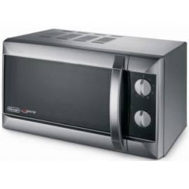 Datasheet Mikrowelle DELONGHI Super Mario MW 500 schwarz/silber