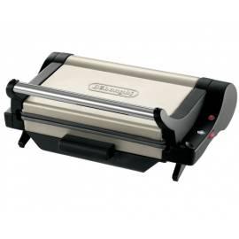 DELONGHI Grill CG 400 schwarz/silber