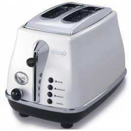 Bedienungsanleitung für DELONGHI Icona CTO 2003W weiß Toaster