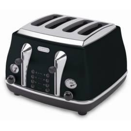 Toaster DELONGHI Icona CTO 4003BK schwarz
