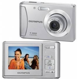 Bedienungsanleitung für Digitalkamera OLYMPUS T-100 Silber