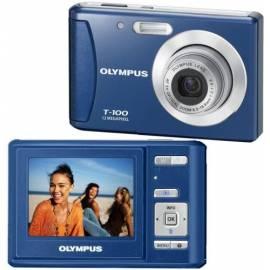 Digitalkamera OLYMPUS T-100 blau Gebrauchsanweisung