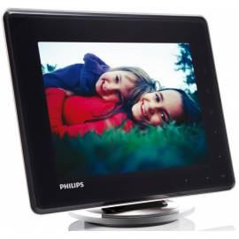 Elektronische Fotoframe PHILIPS SPH8008 schwarz Bedienungsanleitung