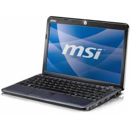 Notebook MSI U200-069CZ schwarz/lila