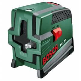 Bedienungshandbuch Laser BOSCH PCL 20 grün