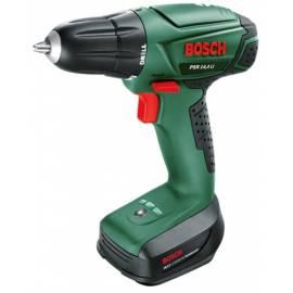 BOSCH Akuscrewdriver Akku-Bohrschrauber PSR 14,4 LI (1 Akku) schwarz/grün