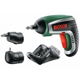 Akku-Bohrschrauber, BOSCH IXO Akuscrewdriver IV set schwarz/grün - Anleitung