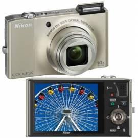 Digitalkamera NIKON Coolpix S8000 Silber