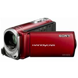 Camcorder, SONY Handycam DCR-SX33E rot - Anleitung