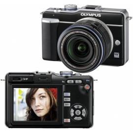 Digitalkamera OLYMPUS PEN E-PL1 + EZ-M1442L Kit schwarz