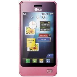 Benutzerhandbuch für Handy LG GD 510 Rosa