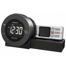 Datasheet Clock Radio SONY ICF-C8WM schwarz